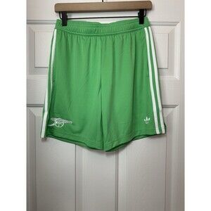 Size M Adidas Arsenal 25/26 Men’s Green Soccer Training Gym Shorts JI9539 NEW